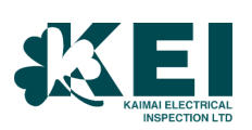 KEI Kaimai Electrical inspections
